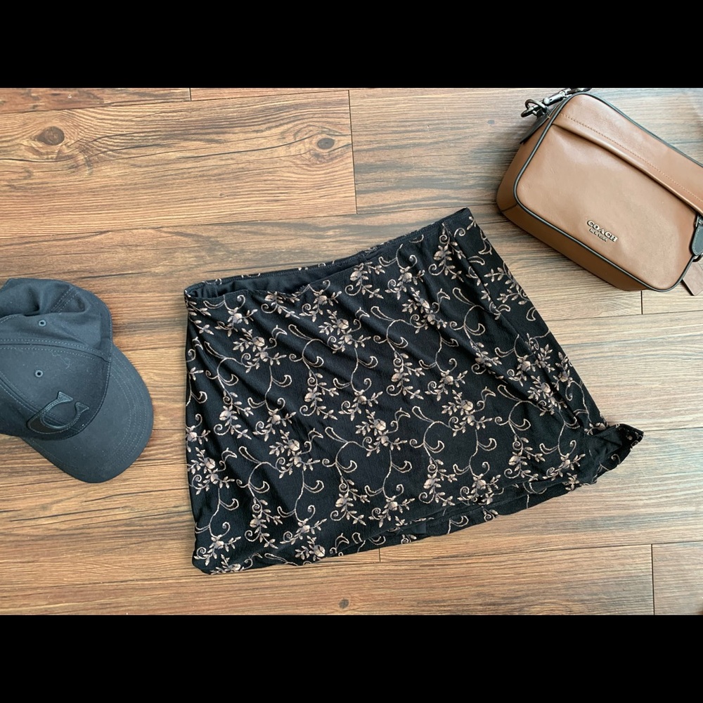 Floral Swirl Skirt